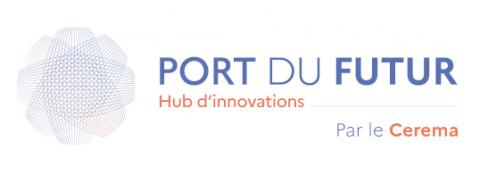 Logo de la communauté Port du futur du Cerema