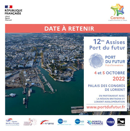 save the date des 12es Assises du Port du futur