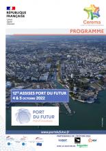 page de couverture du programme du Port du futur 2022