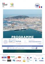 page de couverture du programme du Port du futur 2023